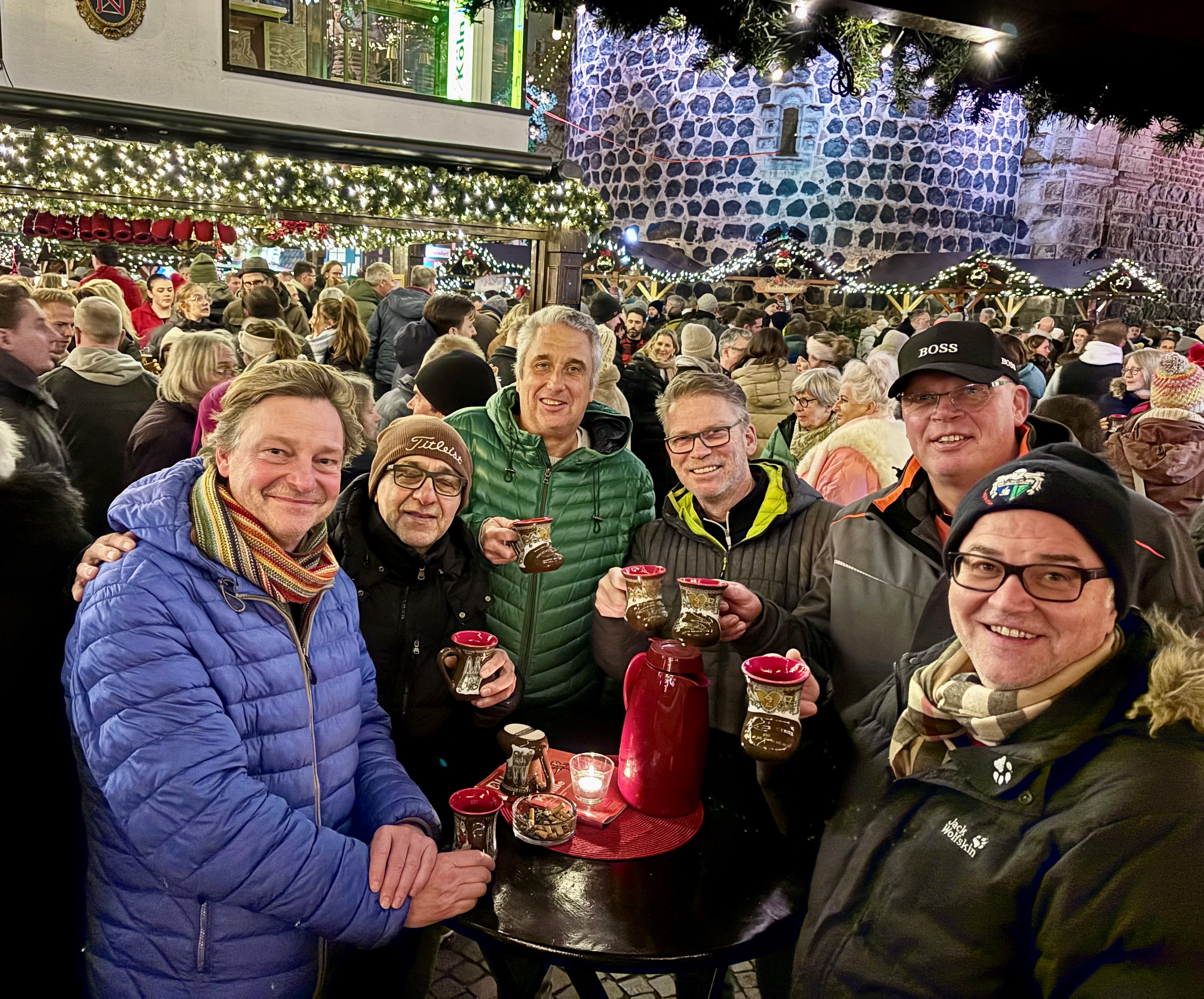 Weihnachtsfeier AK 50-1 & Harald Schmidt neuer Captain